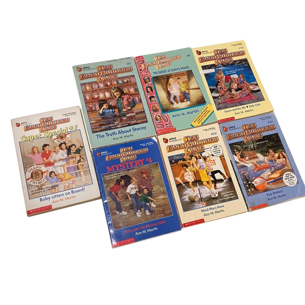The Baby-Sitters Club Vintage Books Lot of 7